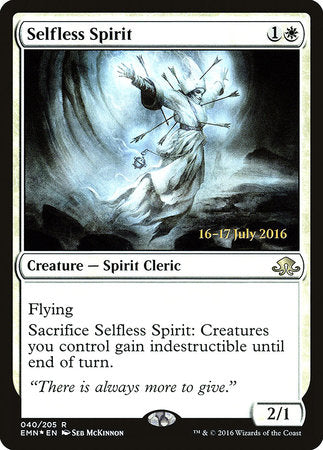 Selfless Spirit [Eldritch Moon Promos] | Rook's Games and More