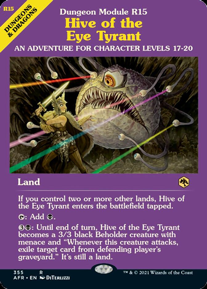 Hive of the Eye Tyrant (Dungeon Module) [Dungeons & Dragons: Adventures in the Forgotten Realms] | Rook's Games and More