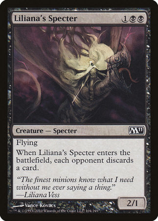Liliana's Specter [Magic 2011] | Rook's Games and More