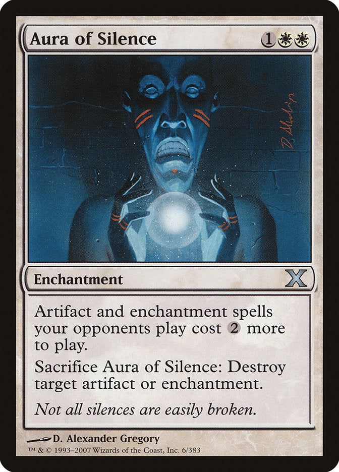 Aura of Silence [Tenth Edition] | Rook's Games and More