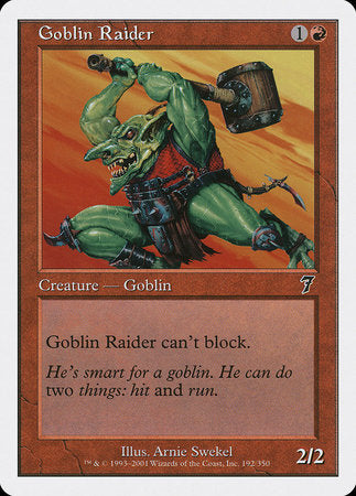 Goblin Raider [Seventh Edition] | Rook's Games and More