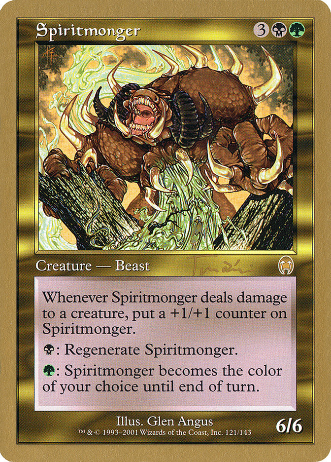 Spiritmonger (Jan Tomcani) [World Championship Decks 2001] | Rook's Games and More