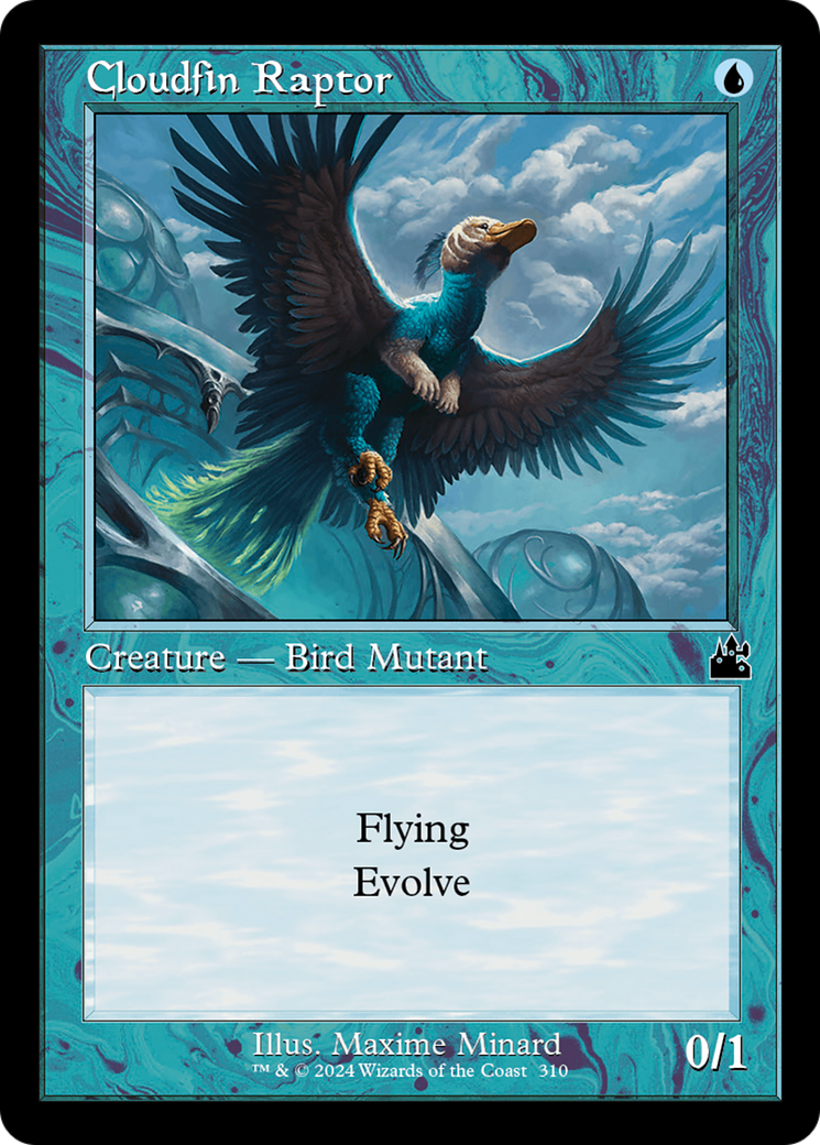 Cloudfin Raptor (Retro Frame) [Ravnica Remastered] | Rook's Games and More