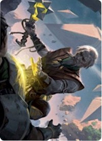 Expedition Healer Art Card [Zendikar Rising Art Series] | Rook's Games and More