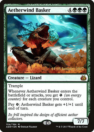 Aetherwind Basker [Aether Revolt Promos] | Rook's Games and More