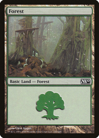 Forest (246) [Magic 2010] | Rook's Games and More