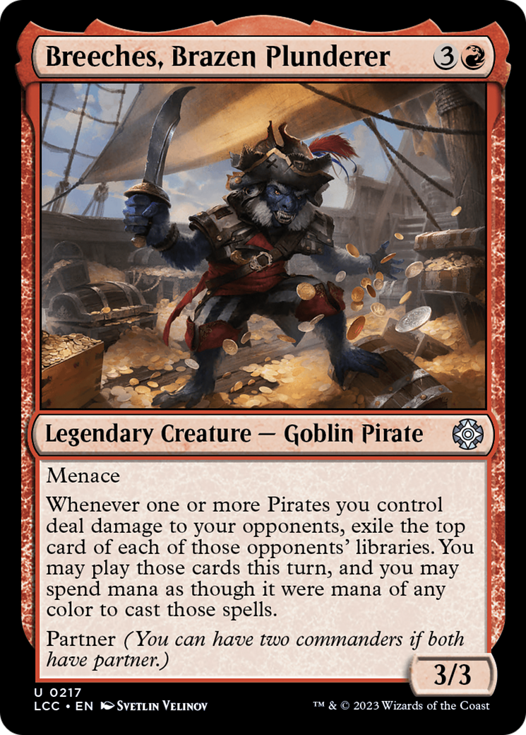 Breeches, Brazen Plunderer [The Lost Caverns of Ixalan Commander] | Rook's Games and More