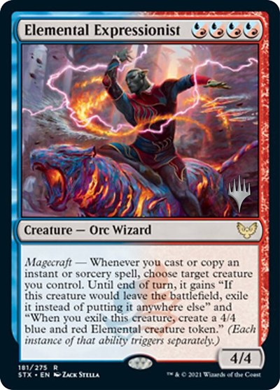 Elemental Expressionist (Promo Pack) [Strixhaven: School of Mages Promos] | Rook's Games and More