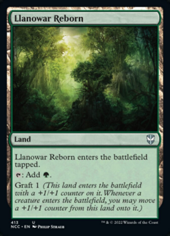 Llanowar Reborn [Streets of New Capenna Commander] | Rook's Games and More