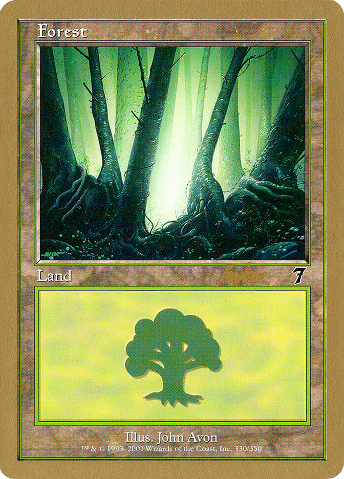 Forest (bk330) (Brian Kibler) [World Championship Decks 2002] | Rook's Games and More