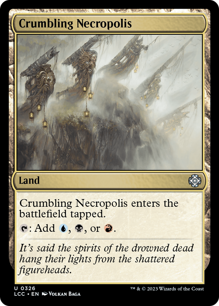 Crumbling Necropolis [The Lost Caverns of Ixalan Commander] | Rook's Games and More