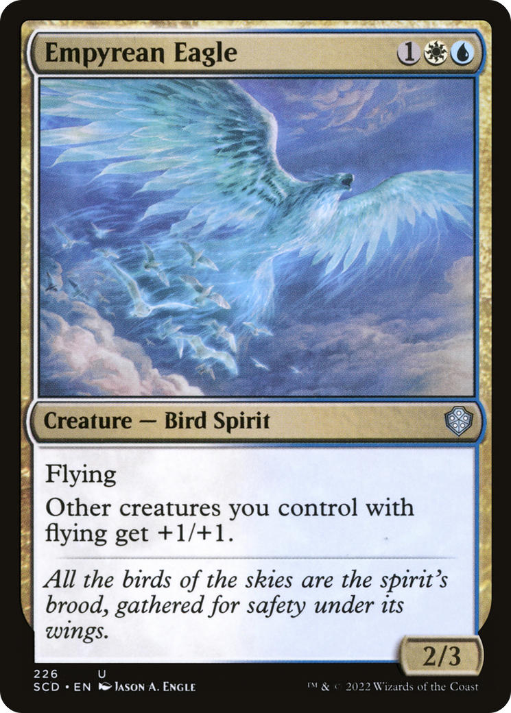 Empyrean Eagle [Starter Commander Decks] | Rook's Games and More