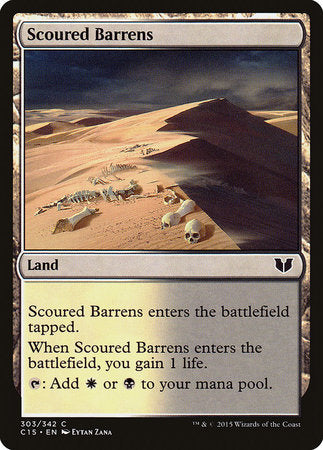 Scoured Barrens [Commander 2015] | Rook's Games and More