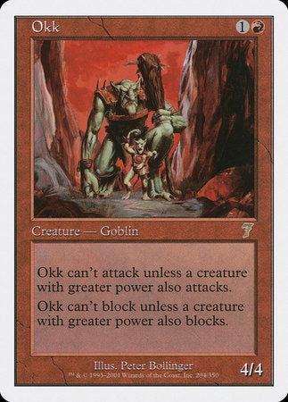 Okk [Seventh Edition] | Rook's Games and More