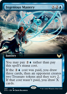 Ingenious Mastery (Extended) [Strixhaven: School of Mages] | Rook's Games and More