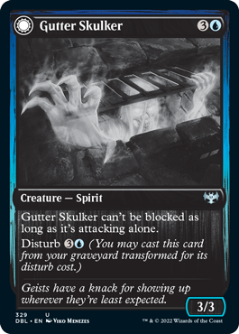 Gutter Skulker // Gutter Shortcut [Innistrad: Double Feature] | Rook's Games and More