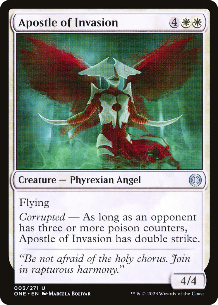 Apostle of Invasion [Phyrexia: All Will Be One] | Rook's Games and More