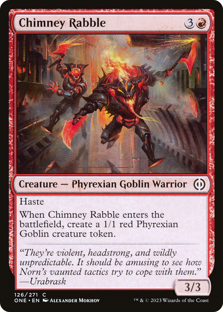 Chimney Rabble [Phyrexia: All Will Be One] | Rook's Games and More