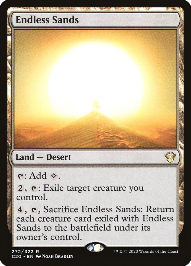 Endless Sands [Commander 2020] | Rook's Games and More