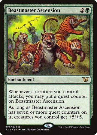 Beastmaster Ascension [Commander 2015] | Rook's Games and More