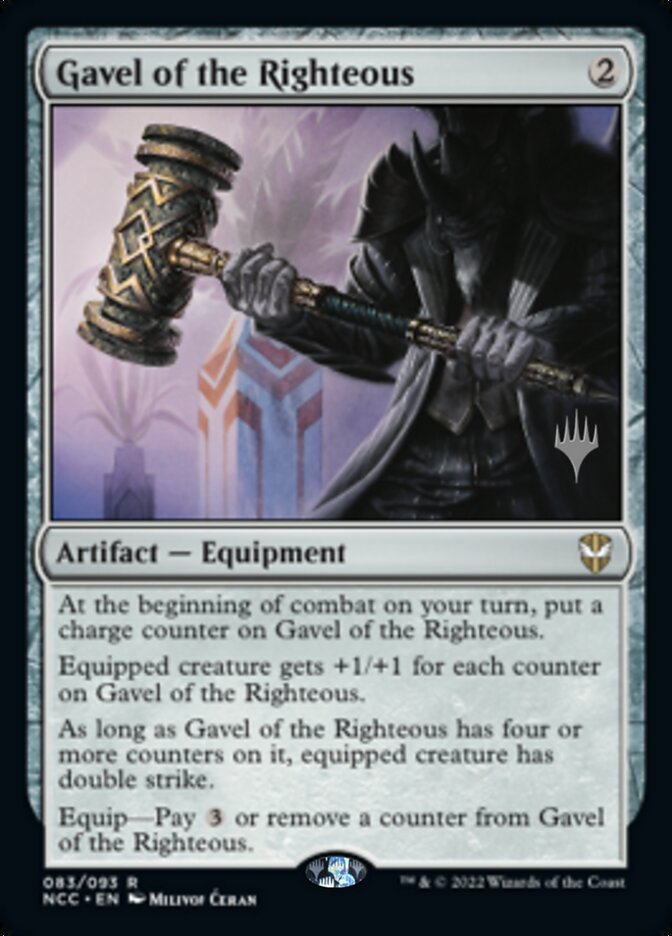 Gavel of the Righteous (Promo Pack) [Streets of New Capenna Commander Promos] | Rook's Games and More