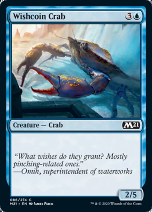 Wishcoin Crab [Core Set 2021] | Rook's Games and More