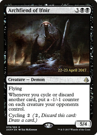 Archfiend of Ifnir [Amonkhet Promos] | Rook's Games and More