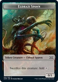 Eldrazi Spawn // Germ Double-sided Token [Double Masters Tokens] | Rook's Games and More