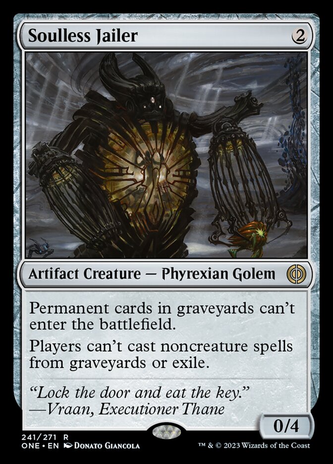 Soulless Jailer [Phyrexia: All Will Be One] | Rook's Games and More