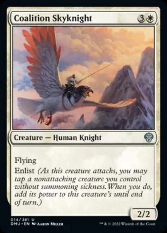 Coalition Skyknight [Dominaria United] | Rook's Games and More