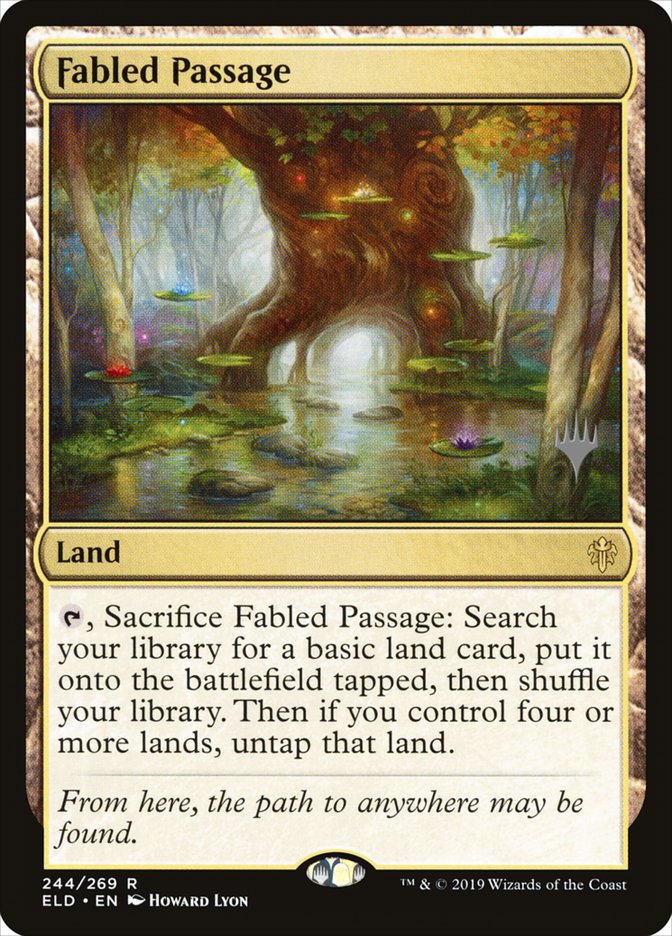 Fabled Passage (Promo Pack) [Throne of Eldraine Promos] | Rook's Games and More