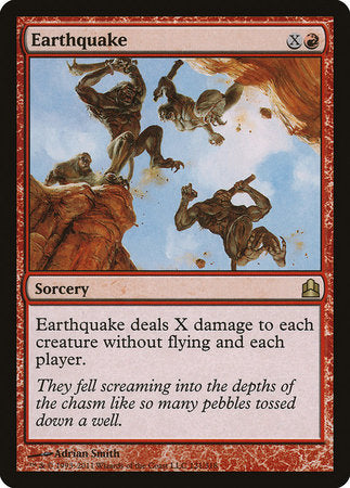 Earthquake [Commander 2011] | Rook's Games and More