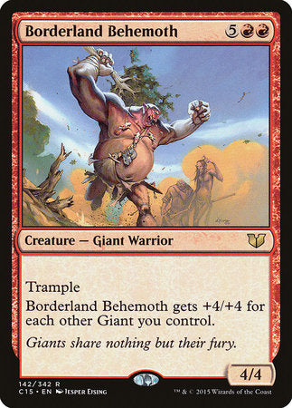 Borderland Behemoth [Commander 2015] | Rook's Games and More