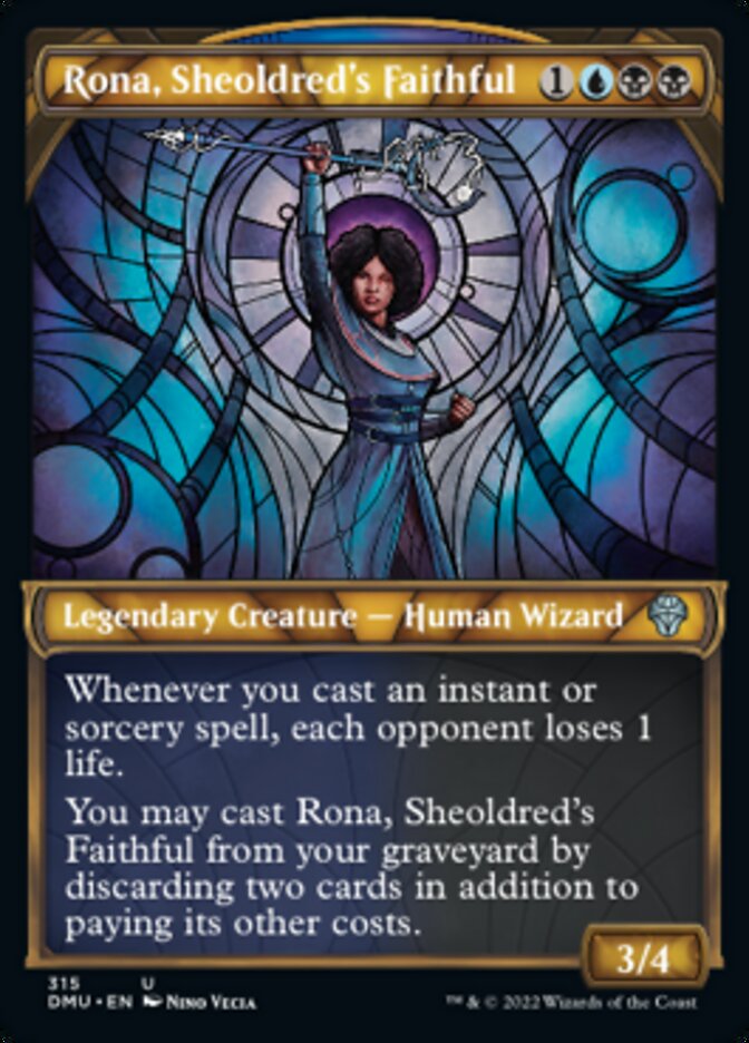 Rona, Sheoldred's Faithful (Showcase) [Dominaria United] | Rook's Games and More