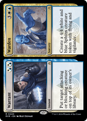 Warrant // Warden [Ravnica Remastered]