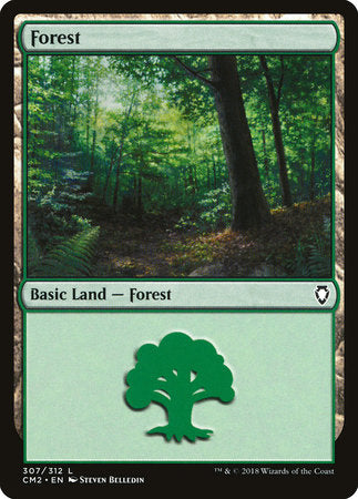 Forest (307) [Commander Anthology Volume II] | Rook's Games and More