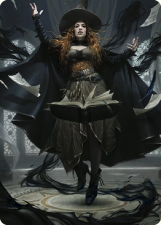 Tasha, the Witch Queen Art Card (41) [Commander Legends: Battle for Baldur's Gate Art Series] | Rook's Games and More