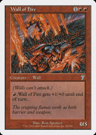 Wall of Fire [Seventh Edition] | Rook's Games and More