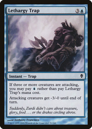 Lethargy Trap [Zendikar] | Rook's Games and More