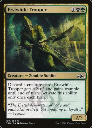 Erstwhile Trooper [Guilds of Ravnica] | Rook's Games and More