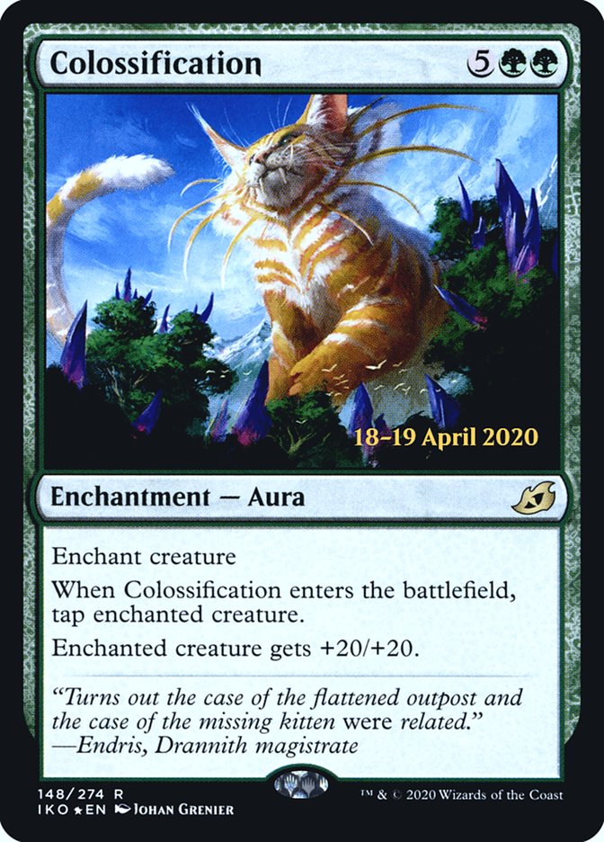 Colossification  [Ikoria: Lair of Behemoths Prerelease Promos] | Rook's Games and More