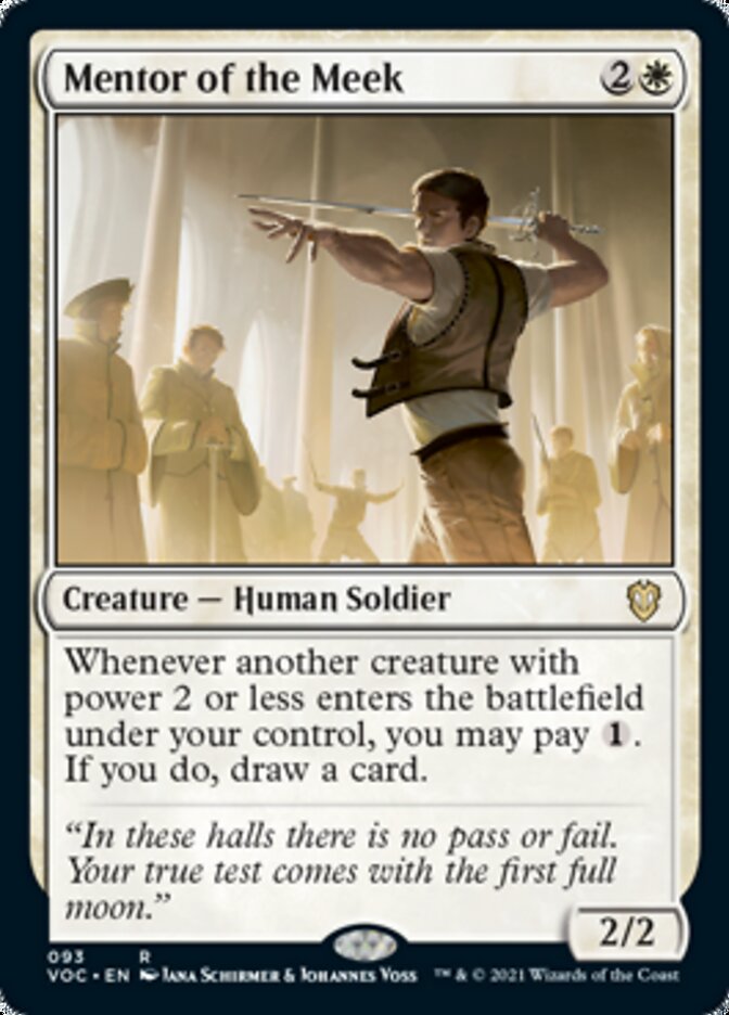 Mentor of the Meek [Innistrad: Crimson Vow Commander] | Rook's Games and More