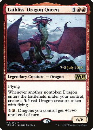 Lathliss, Dragon Queen [Core Set 2019 Promos] | Rook's Games and More