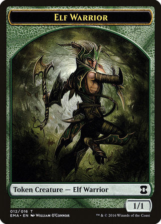 Elf Warrior Token [Eternal Masters Tokens] | Rook's Games and More