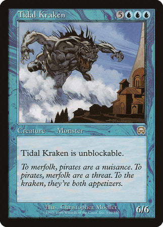 Tidal Kraken [Mercadian Masques] | Rook's Games and More