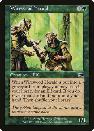 Wirewood Herald [Onslaught] | Rook's Games and More