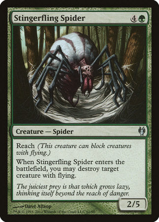 Stingerfling Spider [Duel Decks: Izzet vs. Golgari] | Rook's Games and More