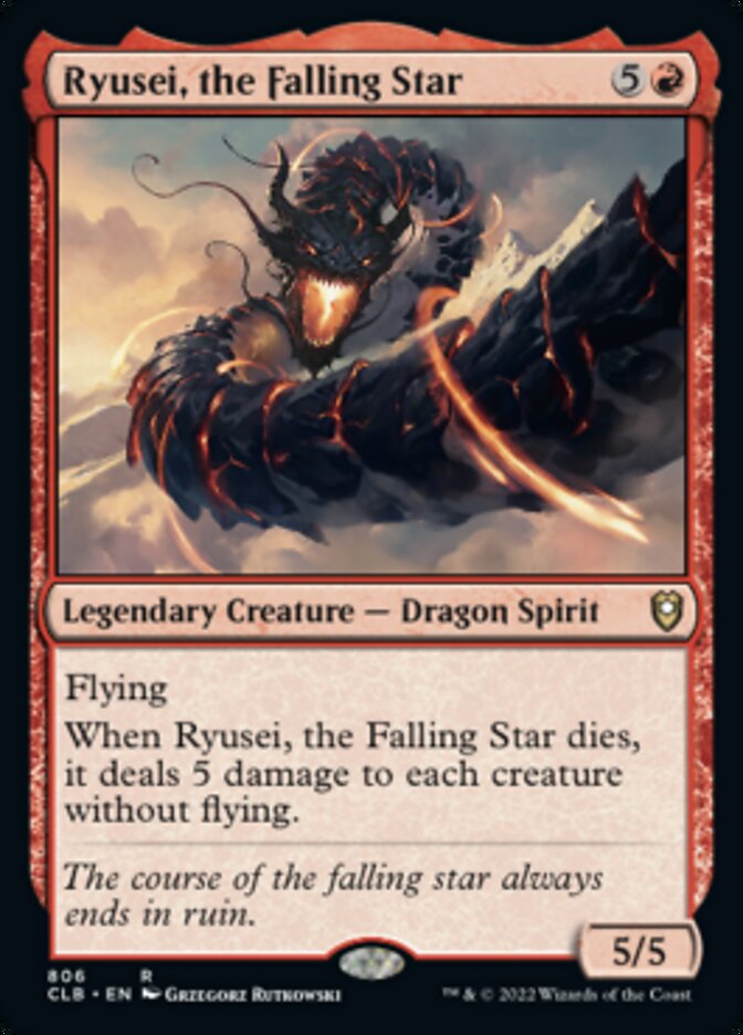 Ryusei, the Falling Star [Commander Legends: Battle for Baldur's Gate] | Rook's Games and More