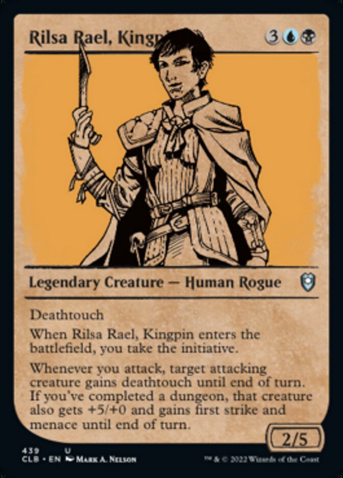 Rilsa Rael, Kingpin (Showcase) [Commander Legends: Battle for Baldur's Gate] | Rook's Games and More