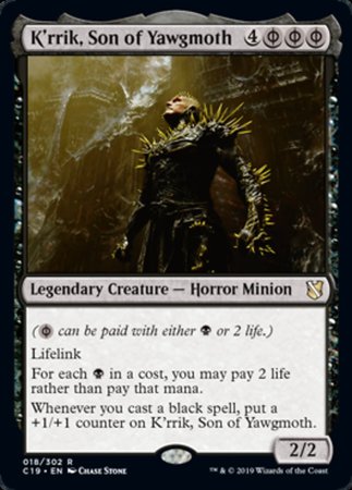K'rrik, Son of Yawgmoth [Commander 2019] | Rook's Games and More